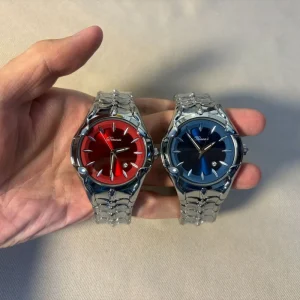 Fashion Mens Waterproof Y2K Quartz Watch Waterproof Polyhedral Case Wrist Men Watch