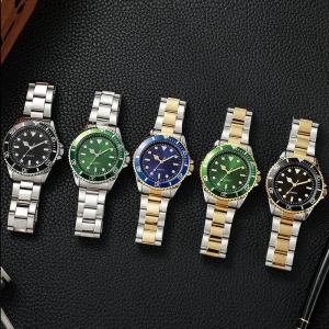 Fashion Quartz Watch Customizable Private Label Stainless Steel Men Wrist Watch With Logo