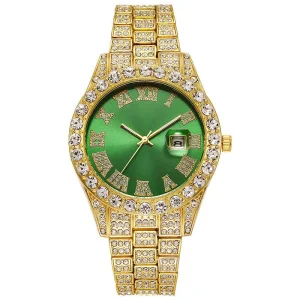 Fashion Quartz Watch for Men and Women Good Price Faster Delivery Low Moq Charm Iced Watches