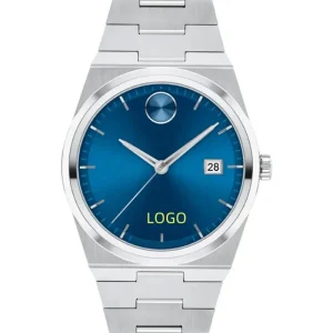 Fashion Simple Design Sapphire Crystal Stainless Steel Quartz Men’s Wrist Watch
