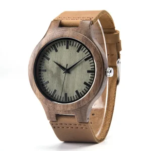 Fashion Simple Gift Wooden Watches Custom Logo Wooden Watches