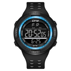 Fashion Sport Watch in Bulk 5ATM Waterproof Men Digital Watches