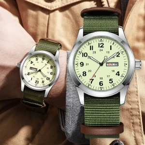 Fashion Sports Design Men Skin Friendly Nylon Watches Montre Pour Homme OEM Watch Manufacturer