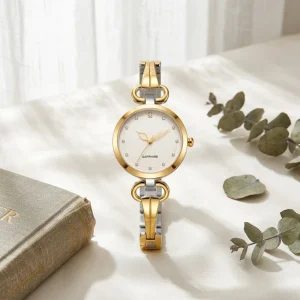 Fashion Stainless Steel Bracelet Dial Luxury Exquisite Design Easy Wear Comfortable Women Small Size Ladies Watch Sapphire