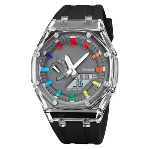 Fashion Style Watch Men Sport Dual Display Analog Quartz Digital Watch