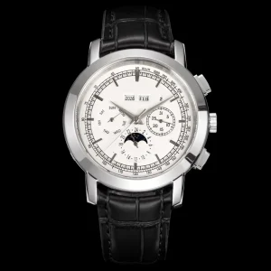 Fashion Trend Watch Genuine Leather Strap Automatic Watch Neutral Style Outdoor Travel Watch