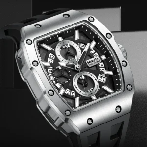 Fashion Watch Men Waterproof Quartz Watch for Men Chronograph Luxury Watch Male