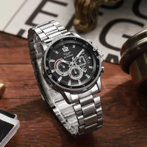 Fashion Watch for Men Exquisite Dial With Date Quartz Watch Calendar Trendy Luxury Wrist Watch Men