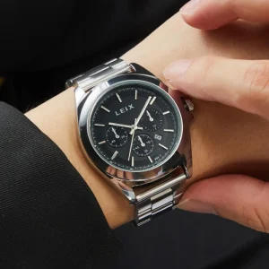 Fashion Watch for Men Simple Casual Style Big Dial Calendar Charm Quartz Watch