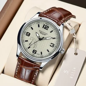 Fashion Watches Factory Promotional Gift Simple Quartz Men’s Watch