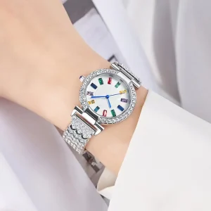 Fashion Women Dress Watches Quartz Wristwatch Watches for Women Rose Gold Casual Watch