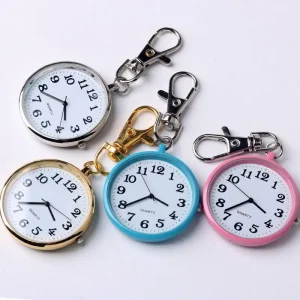 Fashionable Portable Quartz Pocket Watch Chest Nurse Watch With Large Numbers Hanging for Nurses Elderly Children