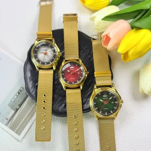 Fashionable Stainless Steel Strap Watches for Women Men Korean Style Trendy Casual Unisex Watches Exquisite Antique Business