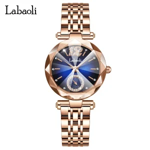 Fashionable Watch High End Design Stainless Steel Strap Quartz Movement Suitable for Casual Wear Women’s Watch