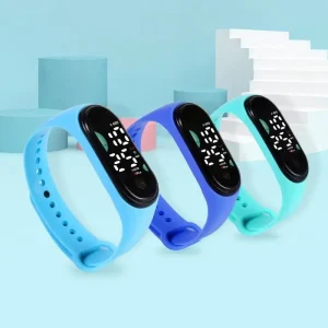 Fashionable Waterproof Kids’ Sports Wristwatch Digital Watch for Boys and Girls