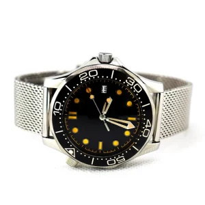 Fast Delivery 12mm Thickness Waterproof Fully Automatic Mechanical Movement Men’s Stainless Steel Watch for Men