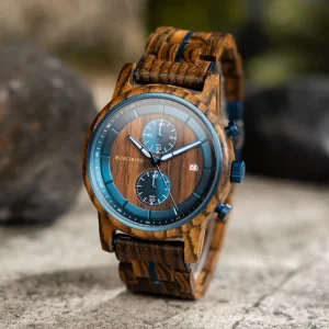 Fast Delivery High Grade Custom Logo Wood Watch Dropshipping Personalized Quartz Men’s Mechanical Wooden Watch Unisex 3 Colors 44mm