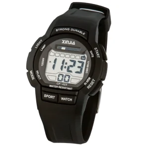Feature Plastic Material Tourbillon Watch Electronic Stop Digital Dive Watch Waterproof Mi Watch