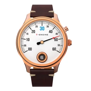 Featured Mechanical Watch Novel Structure Clear Easy Read Dial Adjustable Band