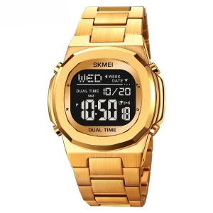 Fenyi Brand Fashion Sports Outdoor Leisure High Quality Electronic Waterproof Calendar Digital Alloy Watch for Men