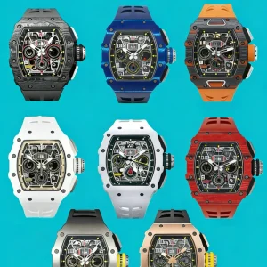 Flyback Chronograph Watch with 7750 Mechanical Movement, Original Butterfly Clasp