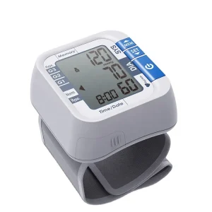 For TMB 1117 S Electric Digital Blood Pressure Monitor Wrist Rechargeable USB 2 Years Warranty 2*60 Memory LCD