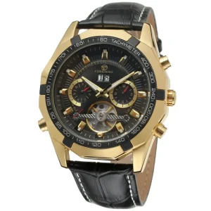 Forsining Luxury Tourbillion Watches Men Luxury Brand Uhren Herren Business Tourbillon Flying Mechanical Mens Automatic Watch