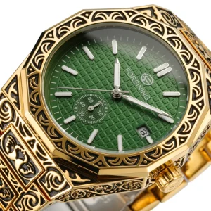 Forsining Men Luxury Mechanical Watch Stainless Steel