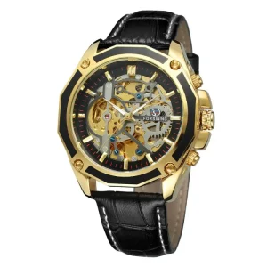 Forsining Watches Luxury Men Fashion Design Branded Fancy Mens Trend Male Gift Custom Automatic Skeleton Wrist Watch
