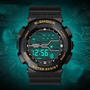 Free Samples Waterproof Outdoor Wrist Sport Digital Watch Reloj