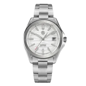 Free Ship 20atm NH35 Sapphire Glass Texture Mechanical Automatic Stainless Steel Diver Dress Watch
