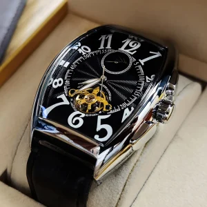 Fully Automatic Hollow Mechanical Watch for Men Business Fashion Multifunctional