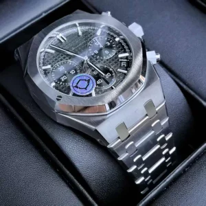 Fully Automatic Mechanical Stainless Steel Digital Watch Men’s Watch Model 26240 Waterproof 20BAR