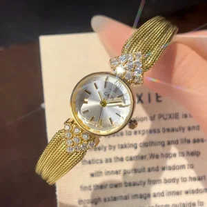 GEDI 51188 Dress Bracelet Chain Women’s Quartz Wristwatch Waterproof Stainless Steel Female Jewelry Gift Original Watch