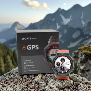 GPS Outdoor Sport Smart Watch Heart Rate Blood Oxygen BT Call 1.43inch AMOLED Screen 5ATM Waterproof Reloj Smartwatch DM58