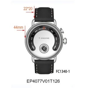 Gear Train Mechanical Men’s Watch Jump Hour Movement