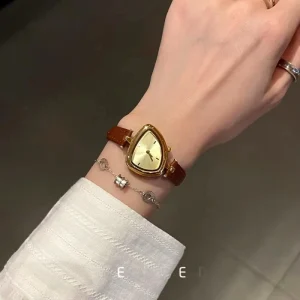 Gedi Watch Women’s New Entry Luxury Niche High-end Irregular Small Dial Quartz