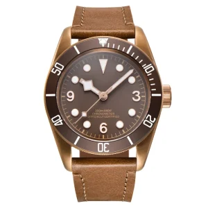Genuine Leather Ceramic Titanium Jam Tangan Mekanis Watches Automatic Men Luxury
