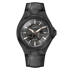 Gray High Quality Men’s Waterproof Automatic Mechanical Watch Can Be Customized LOGO