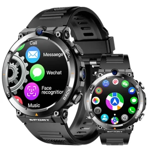 H10 Smart Watch 5G AMOLED Silicone All-Network Compatible Plug-in Card for Play Store Supported APP Download Dual Cameras