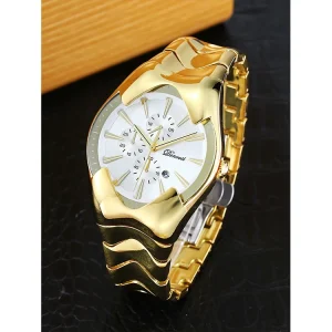 H100 Unique Design Mens Wormhole Concept Wrist Watches Waterproof Luxury Fashion Business Sports Wristwatch for Men