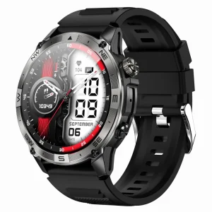 HK08 Smart Watch Altitude Pressure IP68 Waterproof 1.43inch Amoled Screen BT Calling Men Sports Outdoor GPS Smartwatch