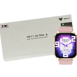 HK11 ULTRA A Square Sport Smart Watch TFT HD Screen Wireless Charging Answer Calls Sleep Tracker Silica Gel Band