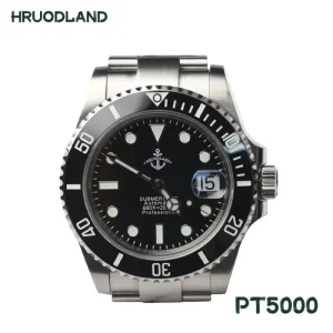 HRUODLAND High End Dive Automatic Watch for Man Sapphire Crystal BGW9 Luminous PT5000 Mechanical Movement Classic Sports Watch