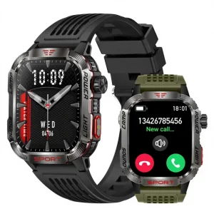HT29 Smart Watch for Call Waterproof Outdoor Men’s Encoder Altitude Air Pressure Compass