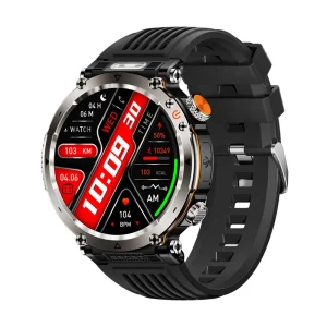 HT30 Smart Watch 1.7 Inch IPS Screen 600mAh Battery IP68 Waterproof Heart Rate Health Monitoring Sports Smartwatch