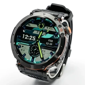 HT30 Smart Watch with Flashlight 1.7Inch Screen BT Call IP68 Waterproof Heart Rate Relojes Smartwatch for Men