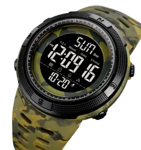 Hand Wristwatch Green Camouflaged Sport Digital Watch Men’s SKMEI Reloj Hombre Current 50m Waterproof