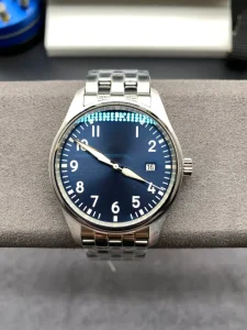 High End Luxury Stainless Steel Case Stainless Steel Strap Business Men’s Mechanical Watch
