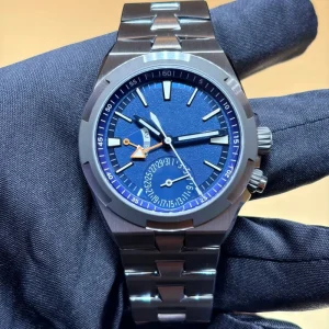 High End Mechanical Watch Men AM/PM Date Display Sapphire Crystal 10M Waterproof Stainless Steel Band Leather Strap Option